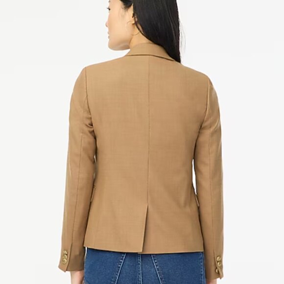 J.Crew Factory Camel Wool Blaze - Picture 2 of 13